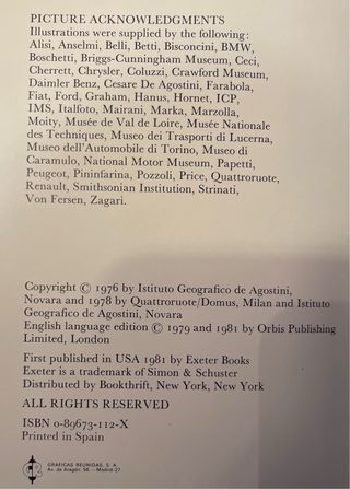 Libro “Classic Cars”