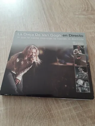 CD+DVD La Oreja de Van Gogh en Directo