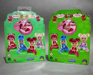 Lote 2 Muñecas Tarta de Fresa Bebé Bandai