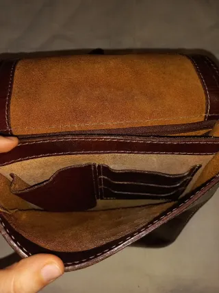 Borsello in vera pelle