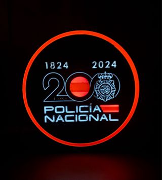 Lámpara LED Policía Nacional 200 Aniversario