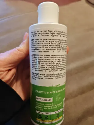 Lyrapet Shampoo Districante Delicato Cane 200ml