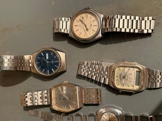 Lote de 8 relojes antiguos