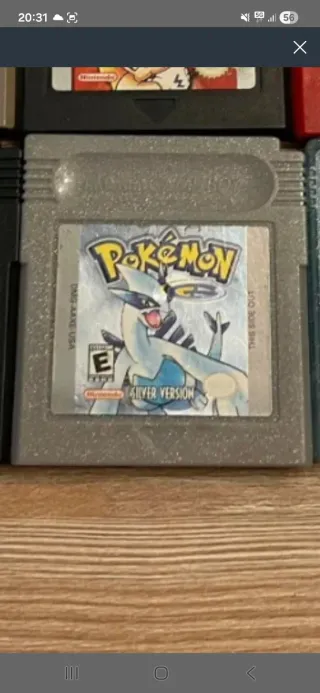 Pokémon Plata Game Boy Nintendo