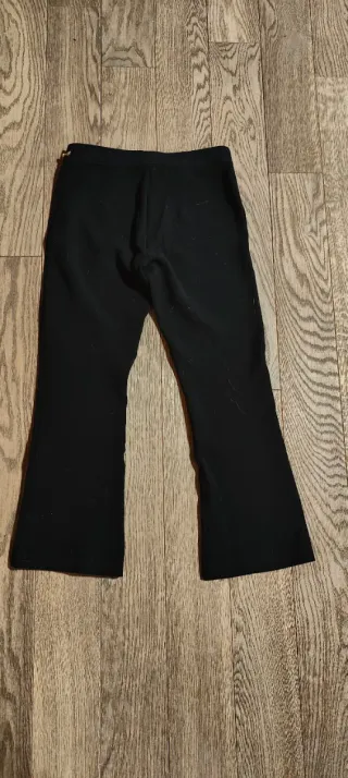 Pantaloni attillati neri da ragazza Fracomina