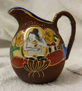 Antico set porcellana giapponese tè caffè