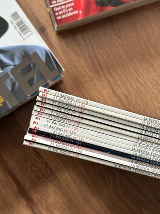 Pack 96 revistas F1 Rancing