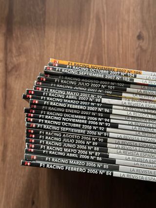 Pack 96 revistas F1 Rancing