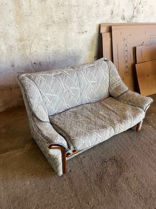 Sofá de tela 2 plazas