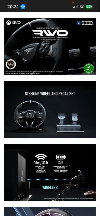 Volante y pedales Hori Pro Deluxe Nintendo Switch/