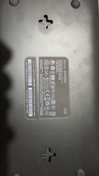 Cisco Meraki MX68W Firewall Router WiFi