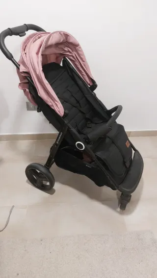 Carro de paseo Kinderkraft Plus Rosa