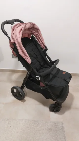 Carro de paseo Kinderkraft Plus Rosa
