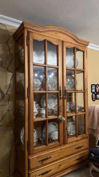 Muebles de salón completos de madera