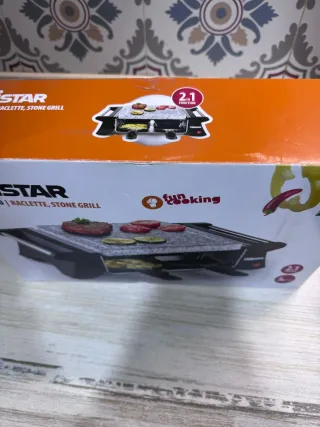 Plancha Raclette Stone Grill Tristar