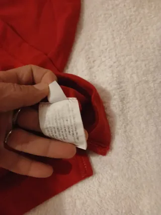 Fred Perry Polo Rosso Taglia S