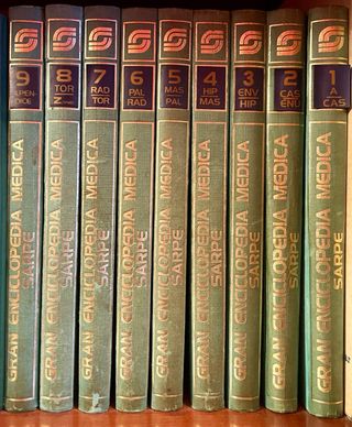 GRAN ENCICLOPEDIA MÉDICA. 9 TOMOS