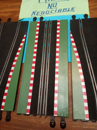 Pista Scalextric Chicane Negra Antigua