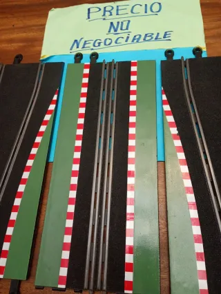 Pista Scalextric Chicane Negra Antigua