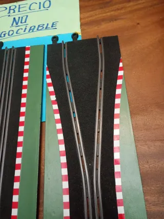 Pista Scalextric Chicane Negra Antigua