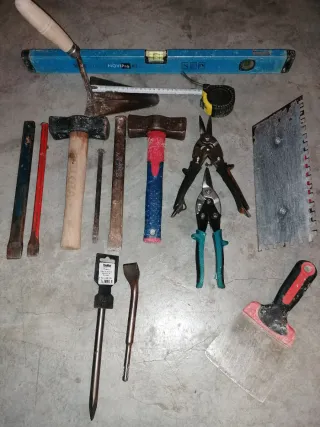 Lote Herramientas Construcción