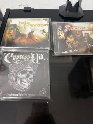 Lote 3 CDs Rap Hip Hop Jota, Sindicato, Cypress Hi