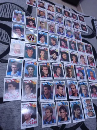 Cromos de fútbol liga italiana55// 1 repetido sin