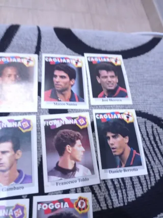 Cromos de fútbol liga italiana55// 1 repetido sin