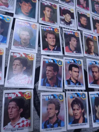Cromos de fútbol liga italiana55// 1 repetido sin