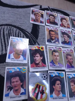 Cromos de fútbol liga italiana55// 1 repetido sin