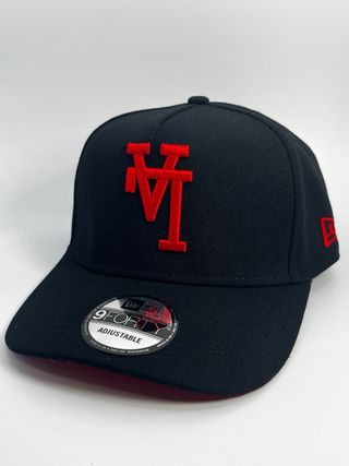 Gorra New Era 9Forty LA Dodgers Negra Roja