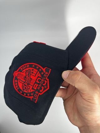 Gorra New Era 9Forty LA Dodgers Negra Roja