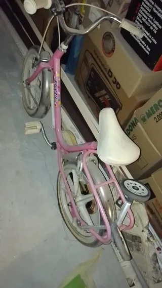 Bicicleta infantil Popsy rosa