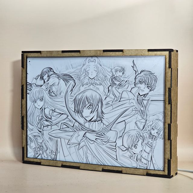 Lámpara LED Code Geass Doble Imagen