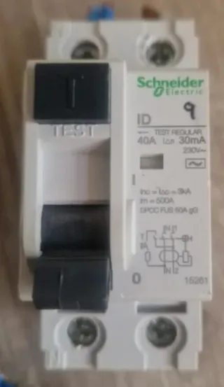 Interruptores automáticos varios