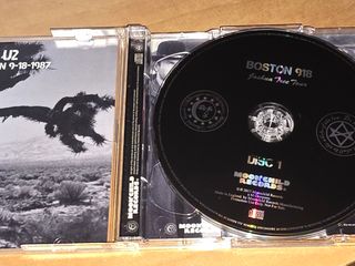 U2 2 CD Boston 918,Joshua Tree Tour 18-9-87 /LEER