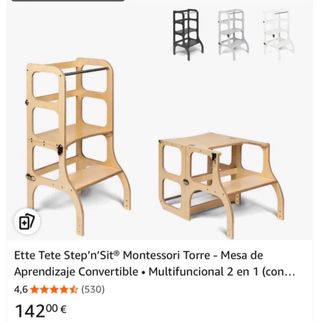 Torre Montessori y Pupitre