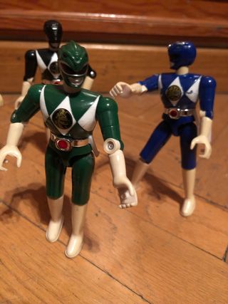 Conjunto Power Rangers 5 figuras
