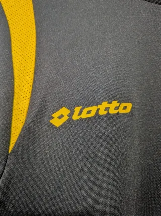 Camiseta Lotto Deportivo La Coruña Negra/Dorada