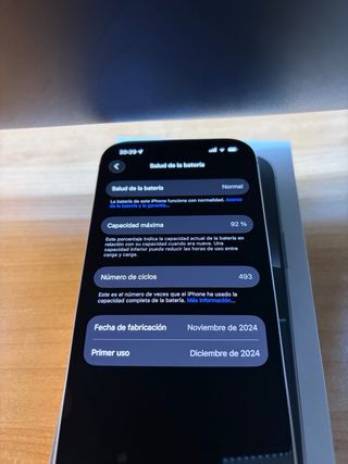 iPhone 16 Pro 256 GB blanco Plata