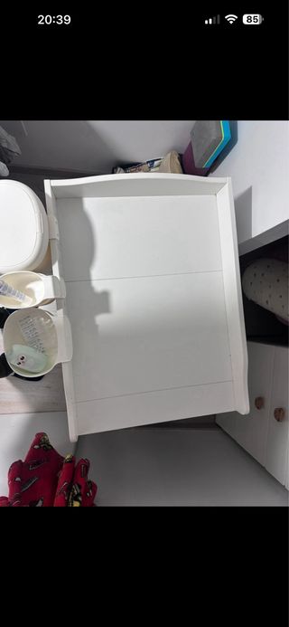 Cambiador bebé blanco