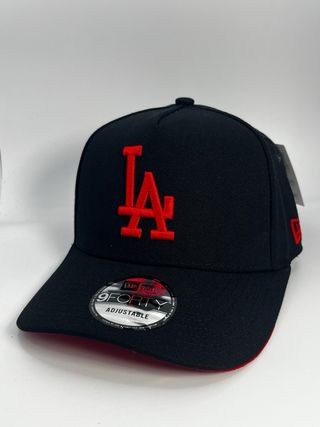 Gorra New Era 9Forty Dodgers LA Negra Roja