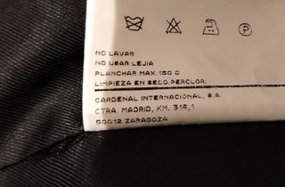 Traje de caballero negro talla 50