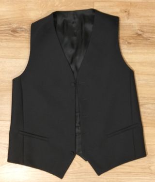 Traje de caballero negro talla 50