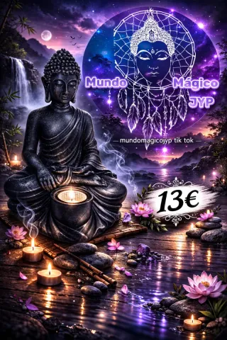 Grande Figura di Buddha in Pietra Nera e Viola