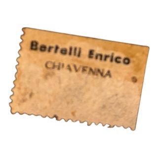 Placca cervi anni '30
