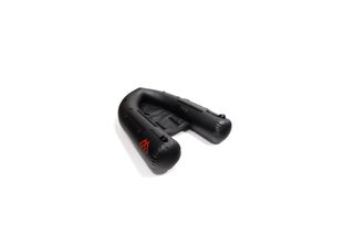 Pato de pesca inflable negro