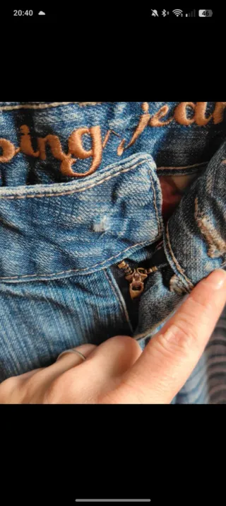 Pantalón vaquero hombre Bing azul