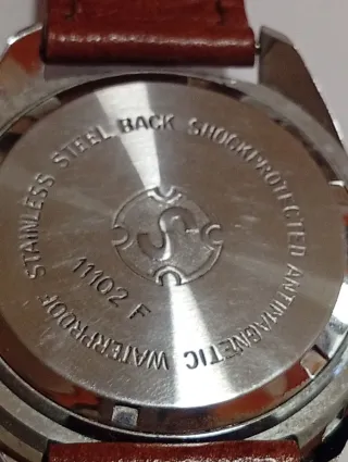 Reloj Radar 17 Jewels Suiza Correa  Cuero Marrón