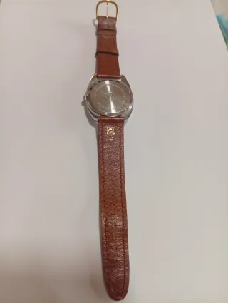 Reloj Radar 17 Jewels Suiza Correa  Cuero Marrón